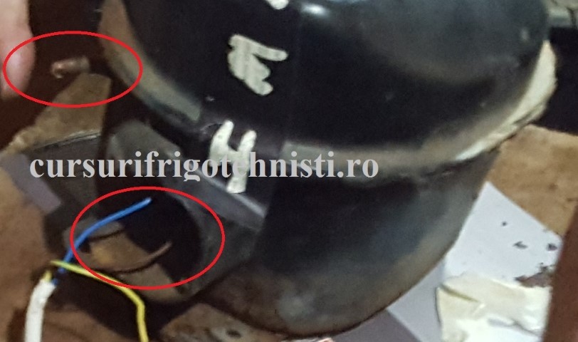 Pornrea electrica pe direct a compresorului